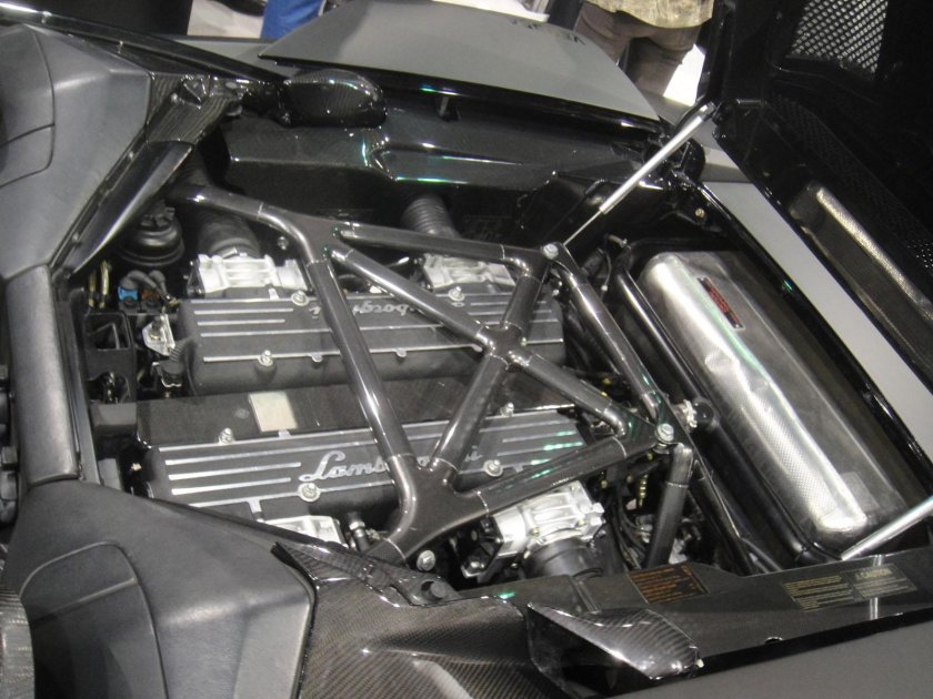 Где багажник у Ламборджини