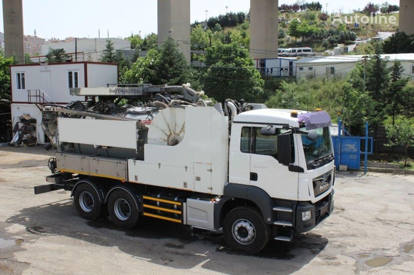 Комбинированная каналоочистительная машина ман