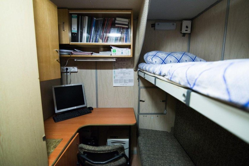 Каюты на АПЛ Юрий Долгорукий