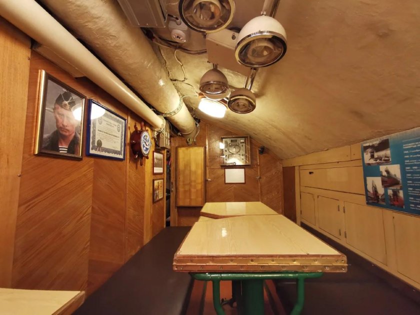 Владивосток музей подводная лодка каюта капитана
