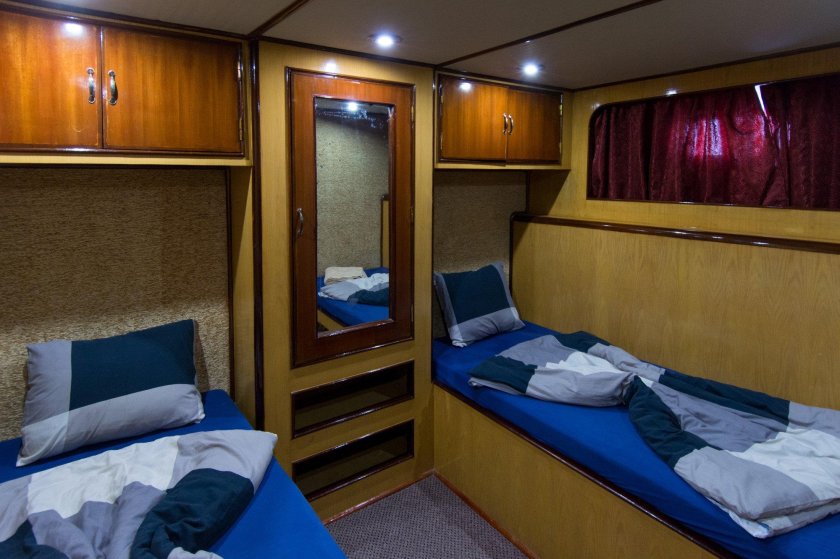 Подводная лодка акула каюты