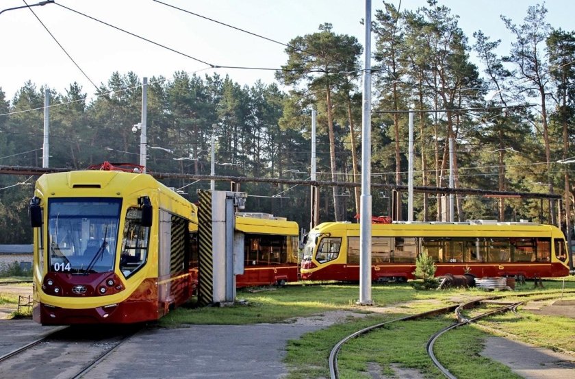 Трамвайное депо Даугавпилс