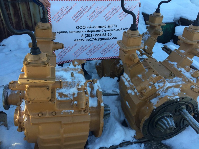 Коробка передач на бульдозере т-170