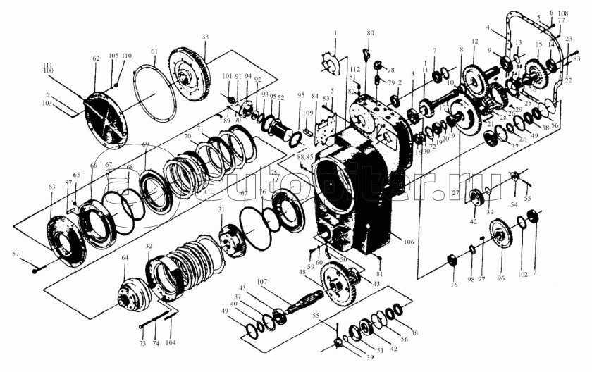 КПП bs305 Liugong