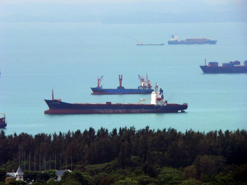 Якорная стоянка рейд