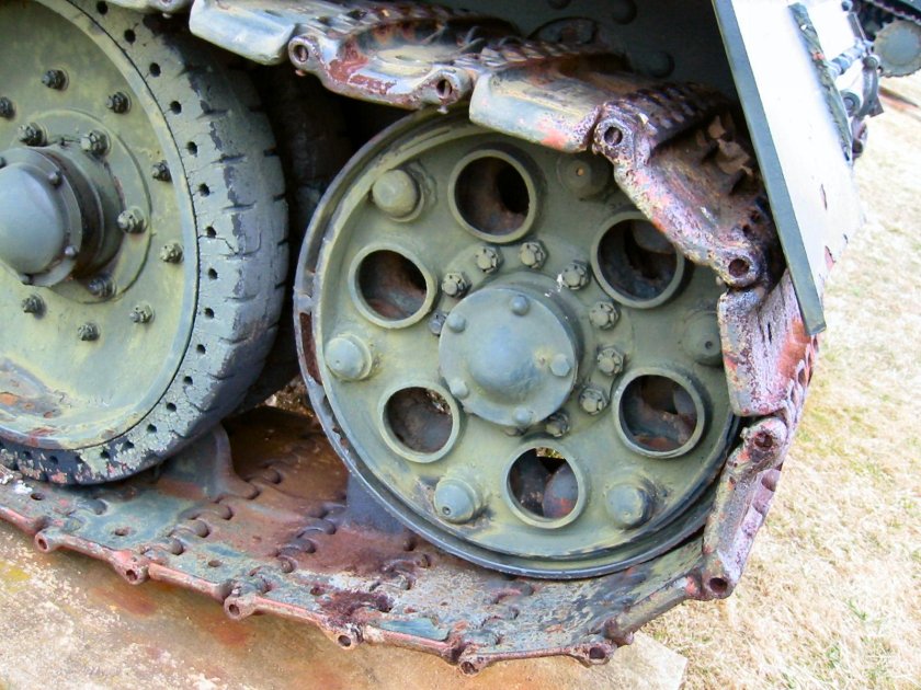 Каток танка т-34