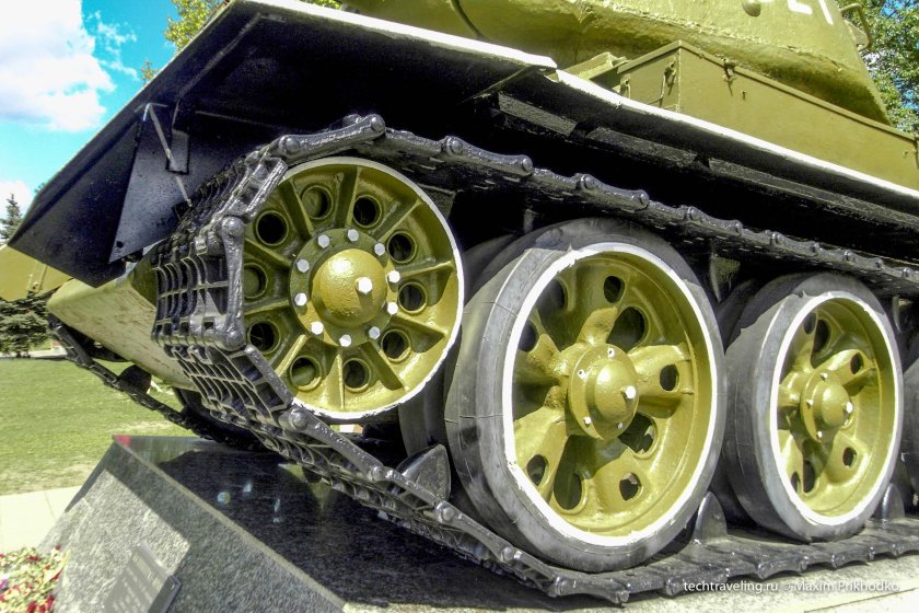 Колесо танка т 34