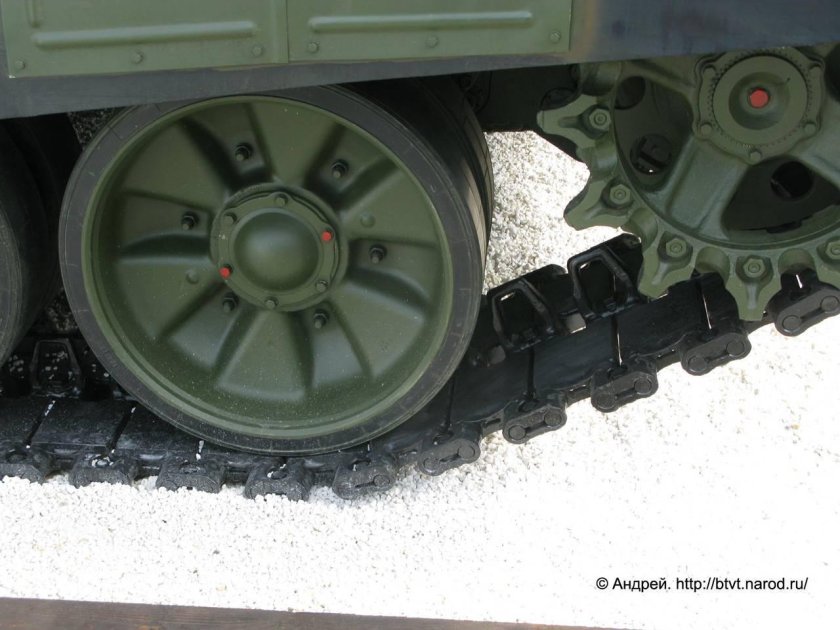 Гусеница танка т-72