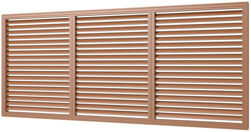 Решетка радиаторная (0,6*1,5) бел *5