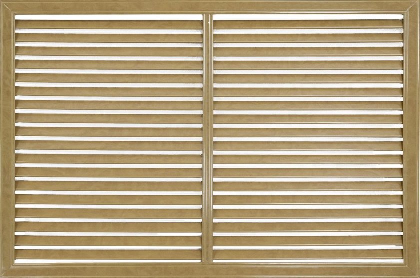 Решетка радиаторная 600*1200 мм металл белый