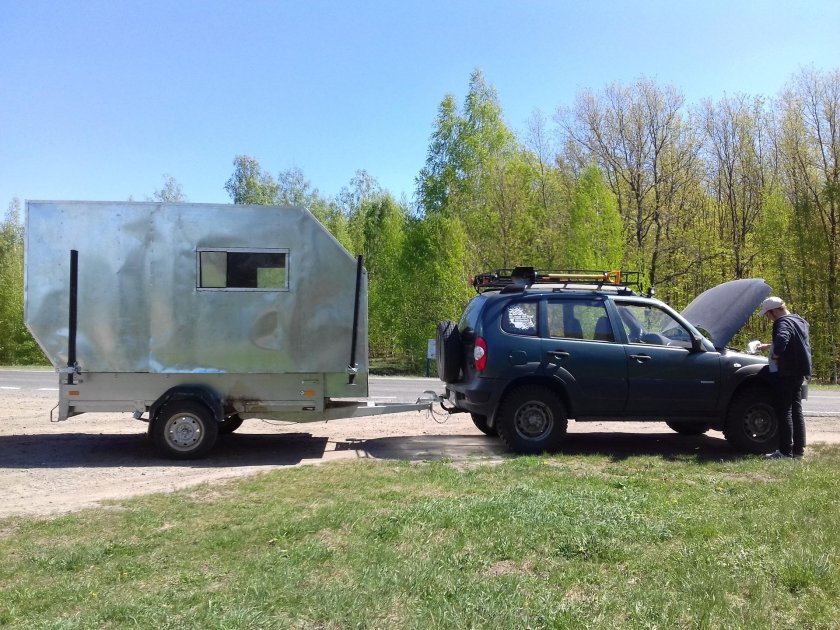 Прицеп жилой модуль АНВИР