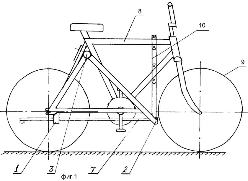 Одноколесный прицеп для велосипеда чертежи