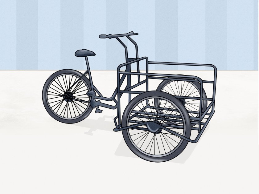 Велорикша стелс