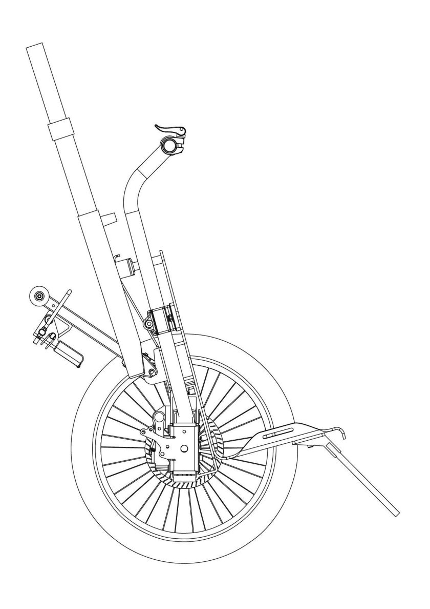 Трего велосипедная тележка