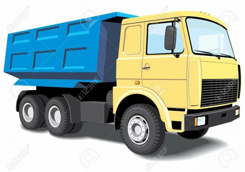 Мультяшный грузовик