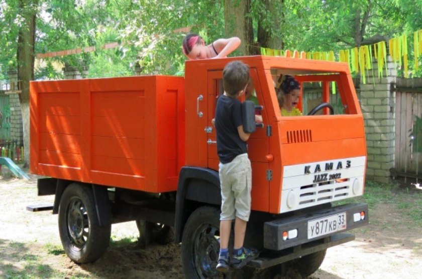 Смешной КАМАЗ