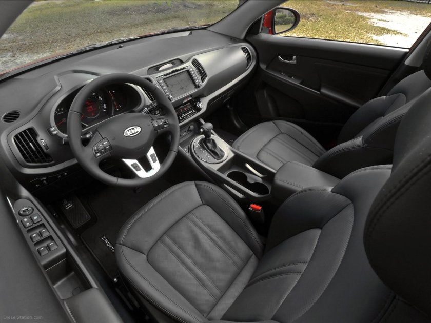 Sportage 2011 салон