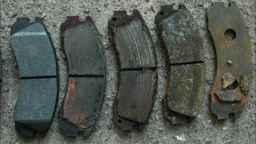 Колодки тормозные БТР 80