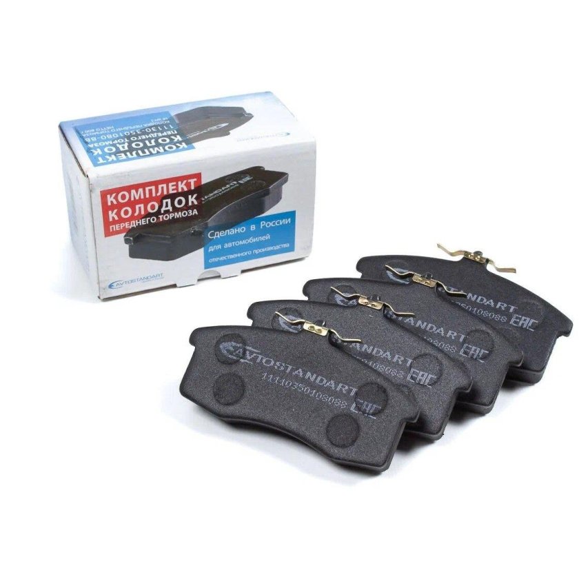 Передние тормозные колодки Ока