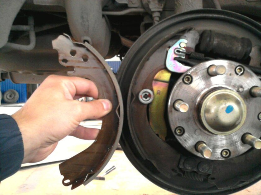 Тормозной барабан и колодки