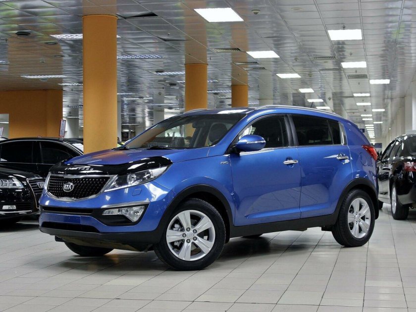 Kia Sportage 2011 синий