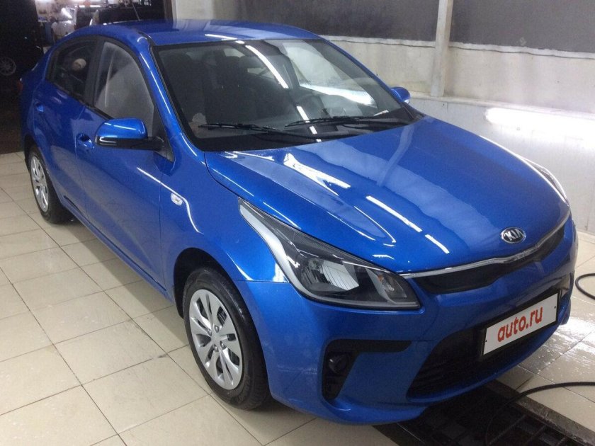 Kia Rio IV 1.6 at Blue