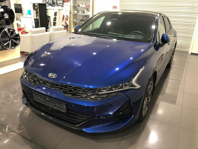 Kia k5 2020 синий