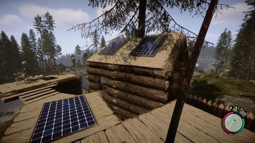 Sons of the Forest постройки