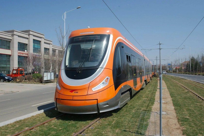 CRRC водородный трамвай