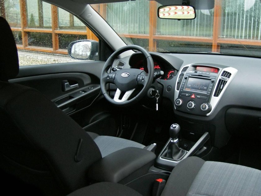 Kia Ceed ed 2008 салон
