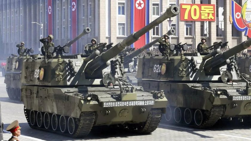 152 Мм САУ M-2018 Северной Кореи