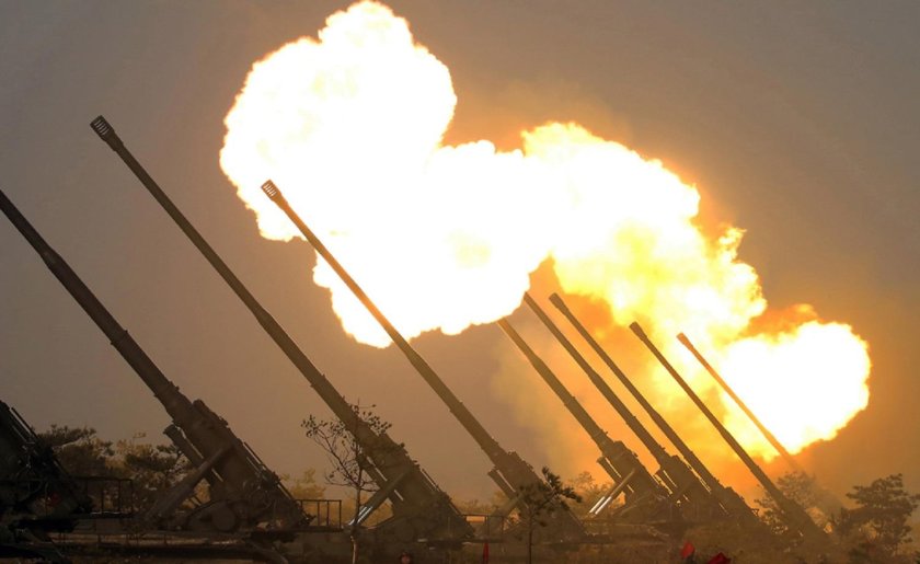 РСЗО Северной Кореи 600 мм