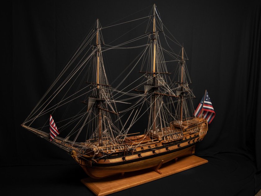 Bonhomme Richard корабль Моделист