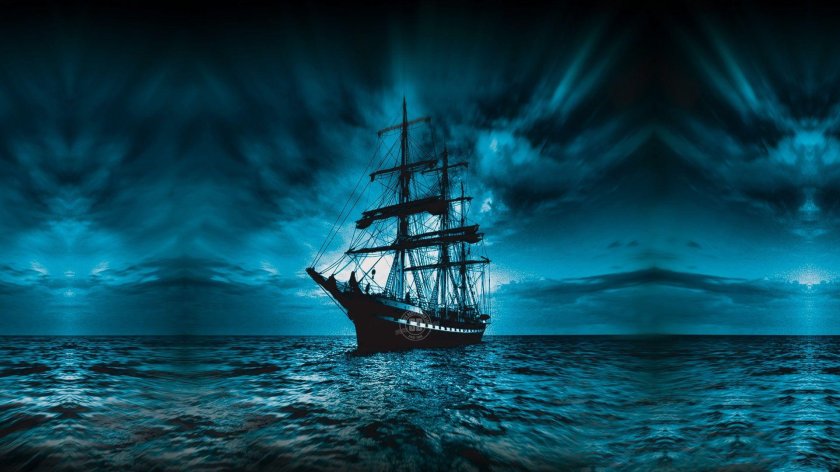 Корабль "Летучий голландец"