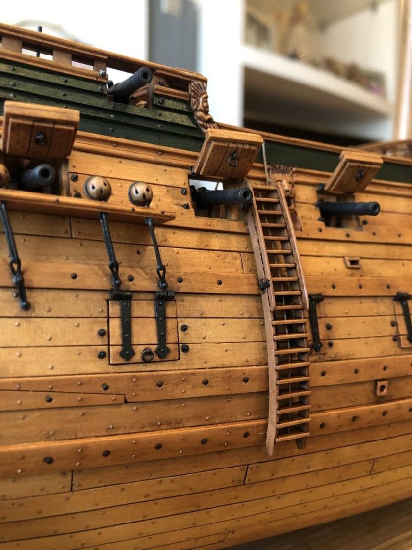 Верфь на столе судомоделизм