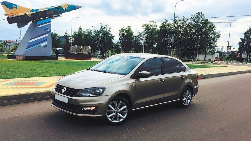 Фольксваген поло седан на 16 дисках