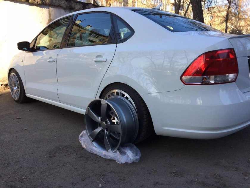 Polo sedan вертушки r16