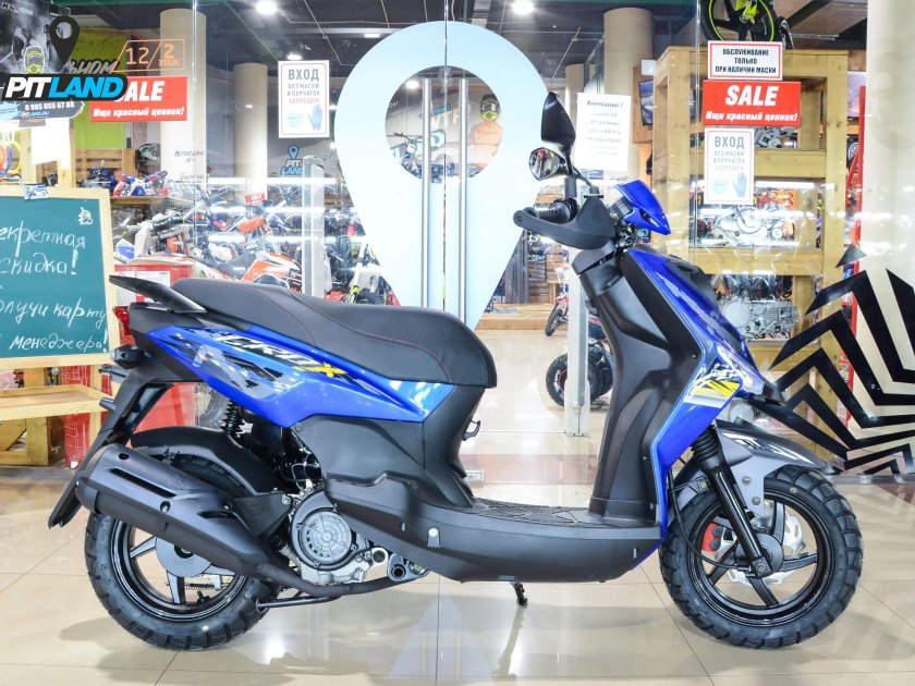 Скутер SYM Crox 125