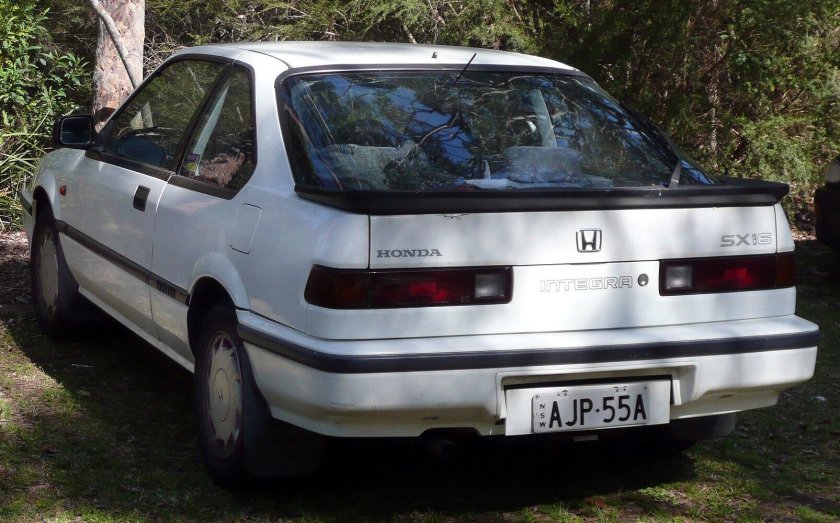 Хонда Интегра 1989 купе