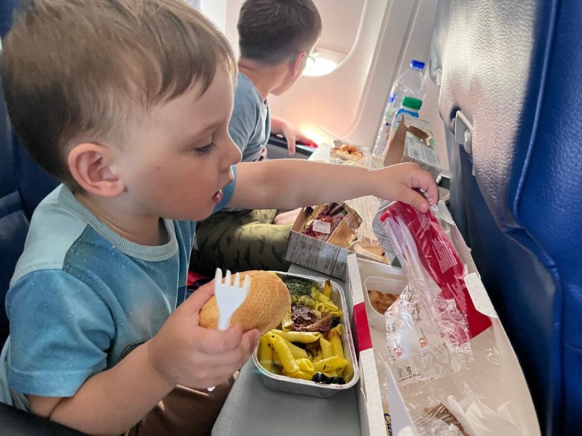 Еда в поезд