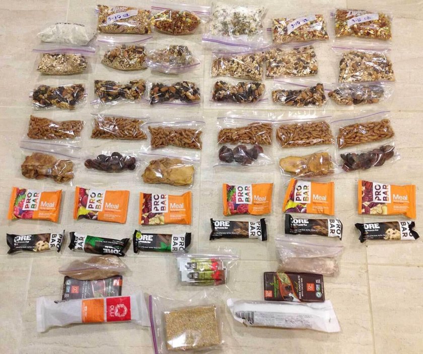 Снеки для похода