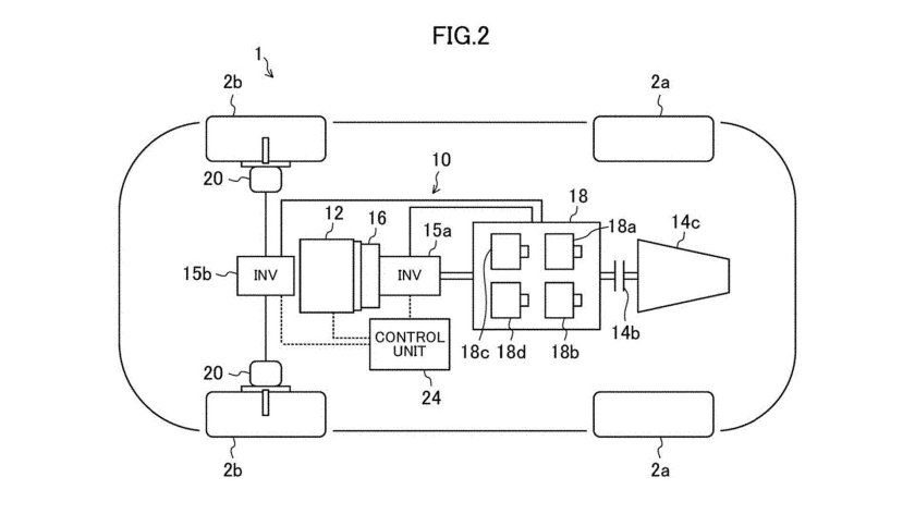 Электромобиль с синхронным двигателем
