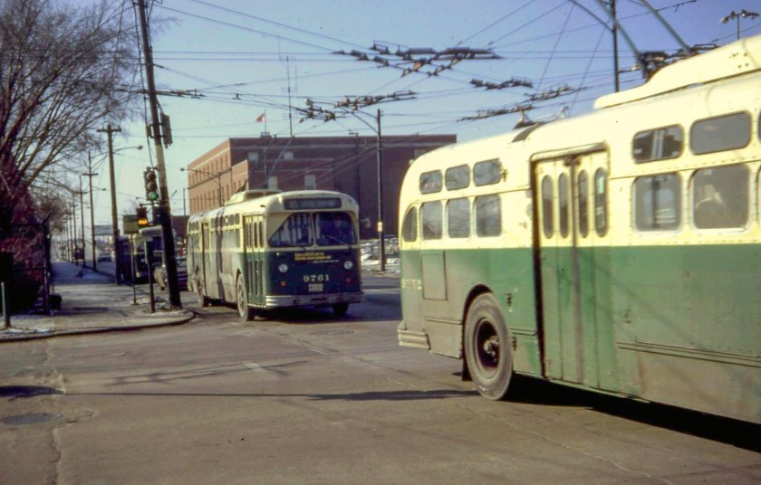 Троллейбус в Чикаго