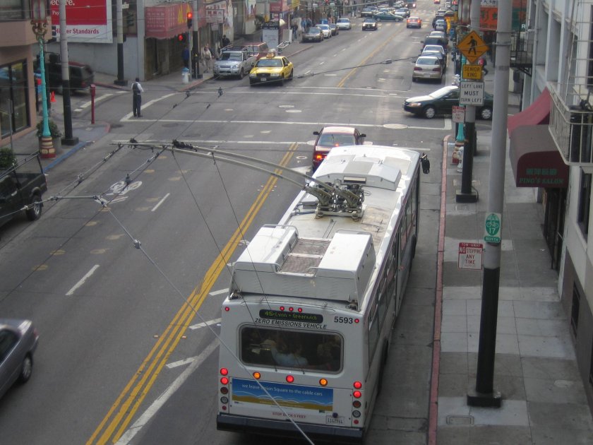 Троллейбус Сан Франциско