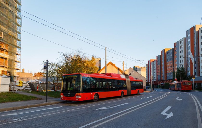 Братислава троллейбус