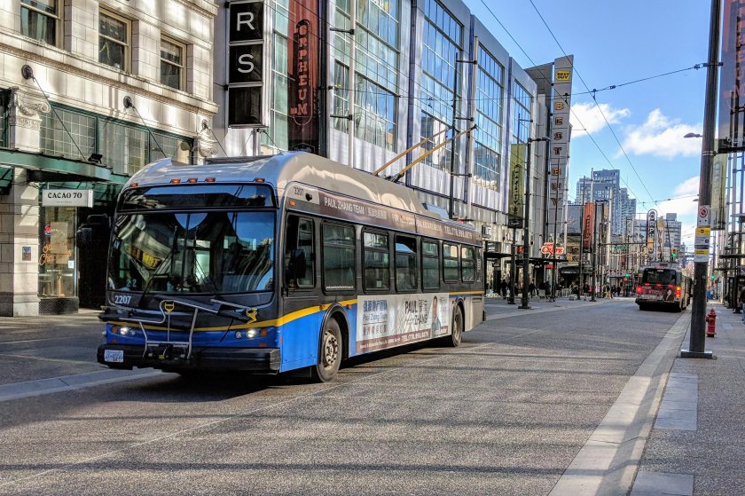 Ванкувер троллейбус