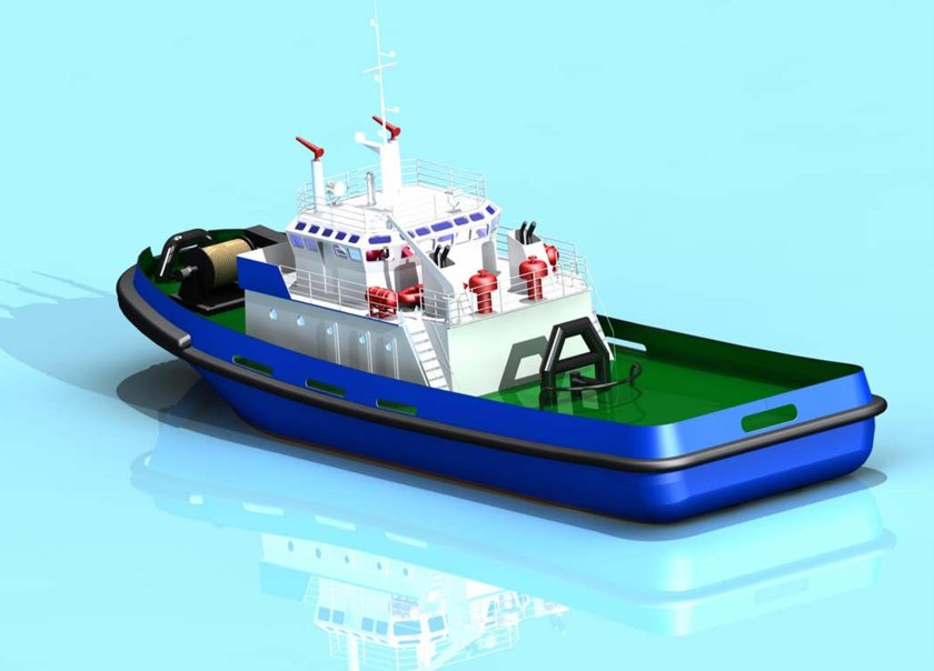 Буксир ледового класса проекта tg04m