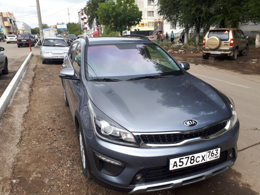 Киа Рио Урбан грей