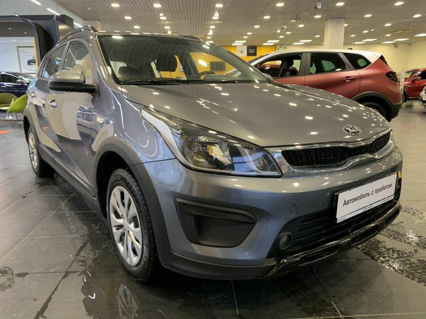 Kia Rio x-line серый