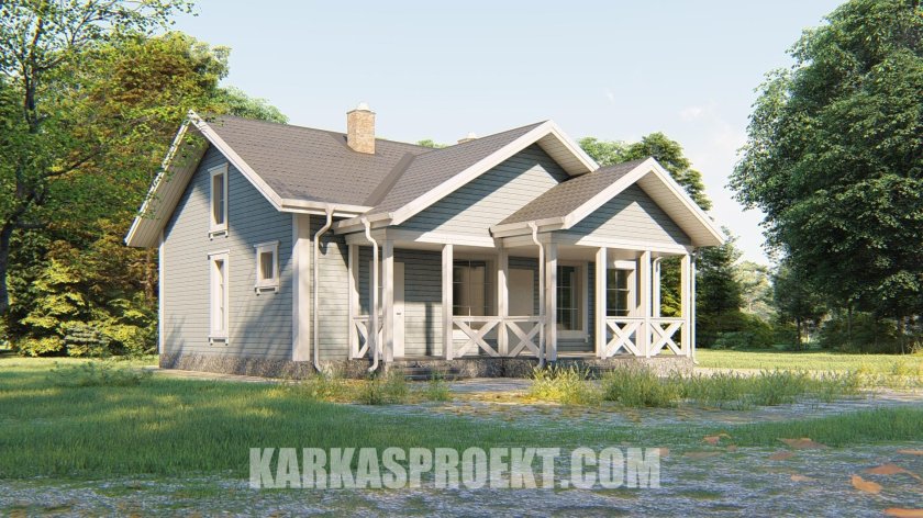 Проекты 1 этажных домов